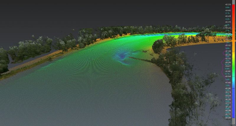 River point cloud